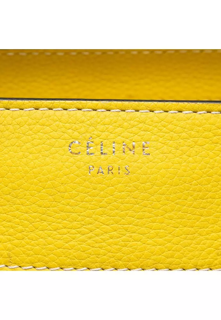 Pre-Loved Celine Mini Calfskin Luggage Tote