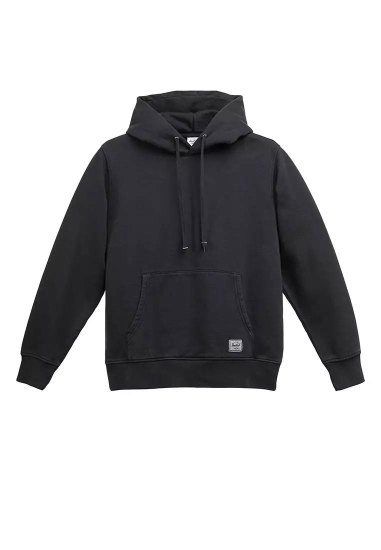 Buy Herschel Herschel Pigment Dye Classic Hoodie Men's Black