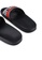 ellesse black and grey and red Filippo Webbing Slides 92372SH0B78BE2GS_3