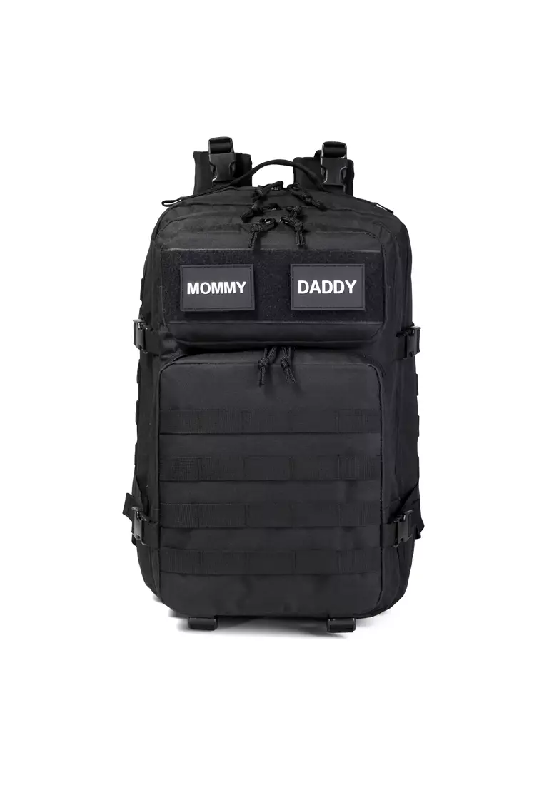 Colorland Military Tactical Style Diaper Backpack BP239 A Black