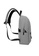 Lara grey Men's Plain Water-proof Wear-resistant Nylon Zipper Backpack - Grey 9A1FAAC874D5C9GS_3