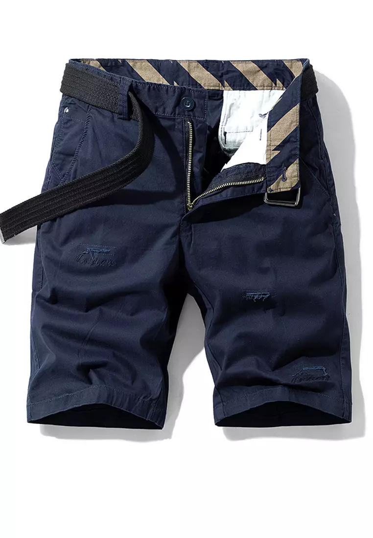 Twenty Eight Shoes Embroidery Cotton Casual Shorts GJL18651