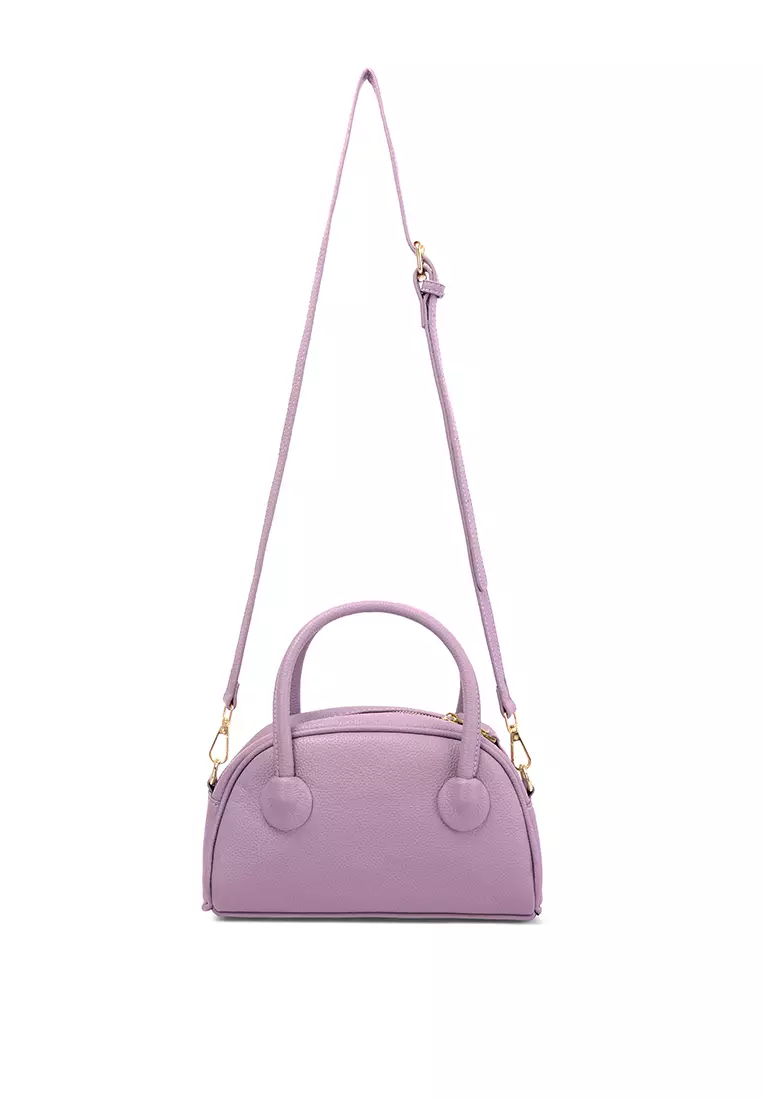 Tas Tangan Half Moon Warna Ungu