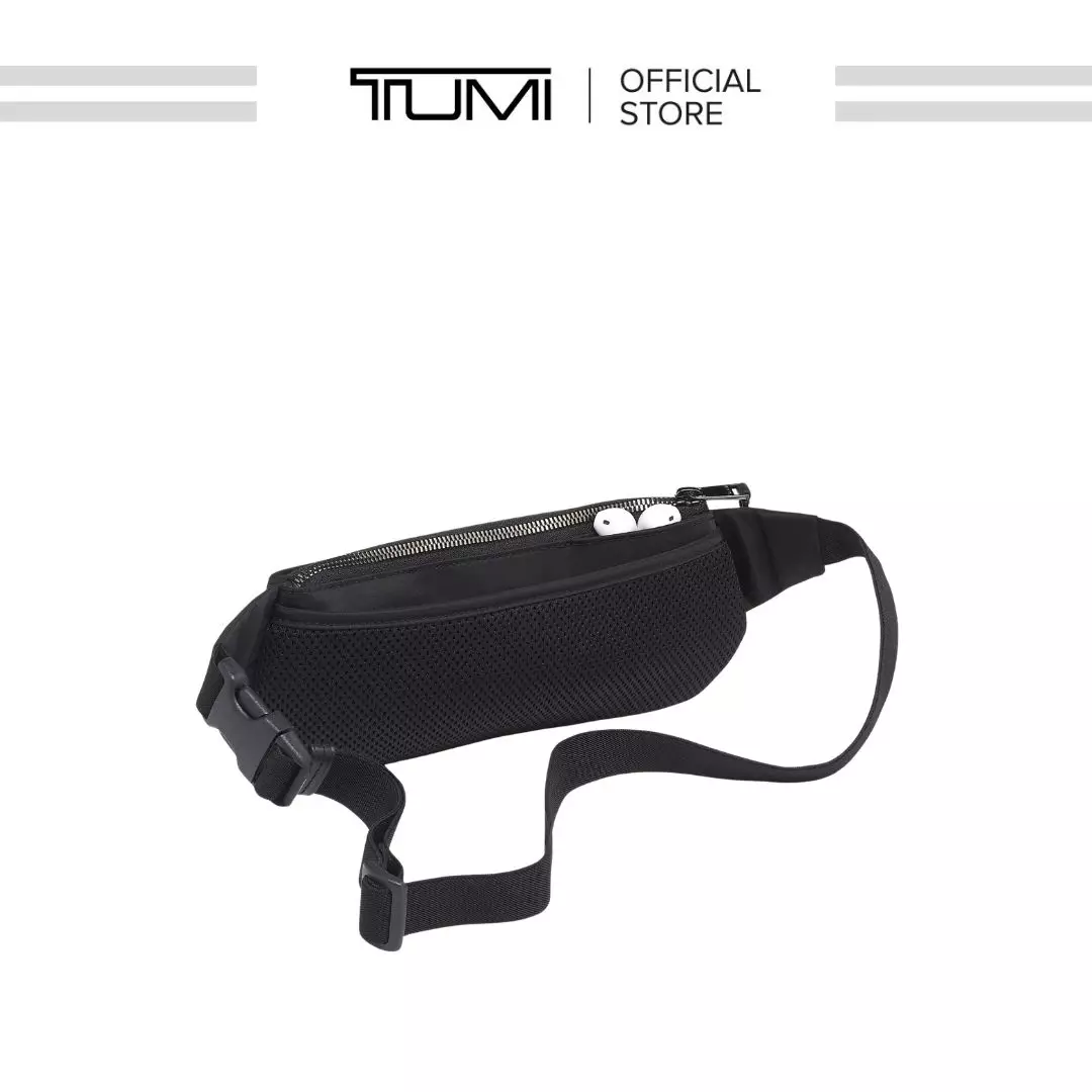 TUMI - Juno Slim Hip Bag - Black/Gunmetal