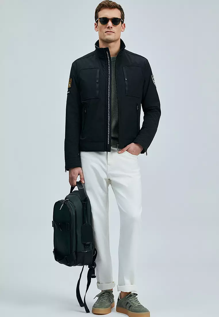 Logo Patch Jacket