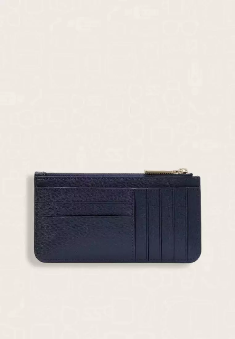 Disney X Kate Spade New York Lady And The Tramp Large Card Holder Parisian Navy Multi