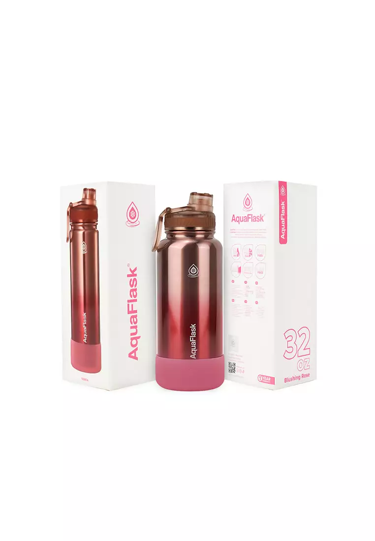 Buy Aquaflask 32oz Blushing Rose Terra Vacuum Insulated Stainless Steel ...