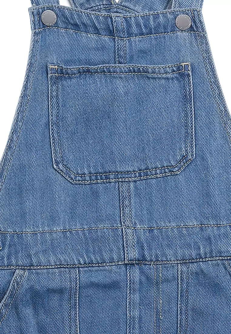 Shelley Denim Pinafore Dress