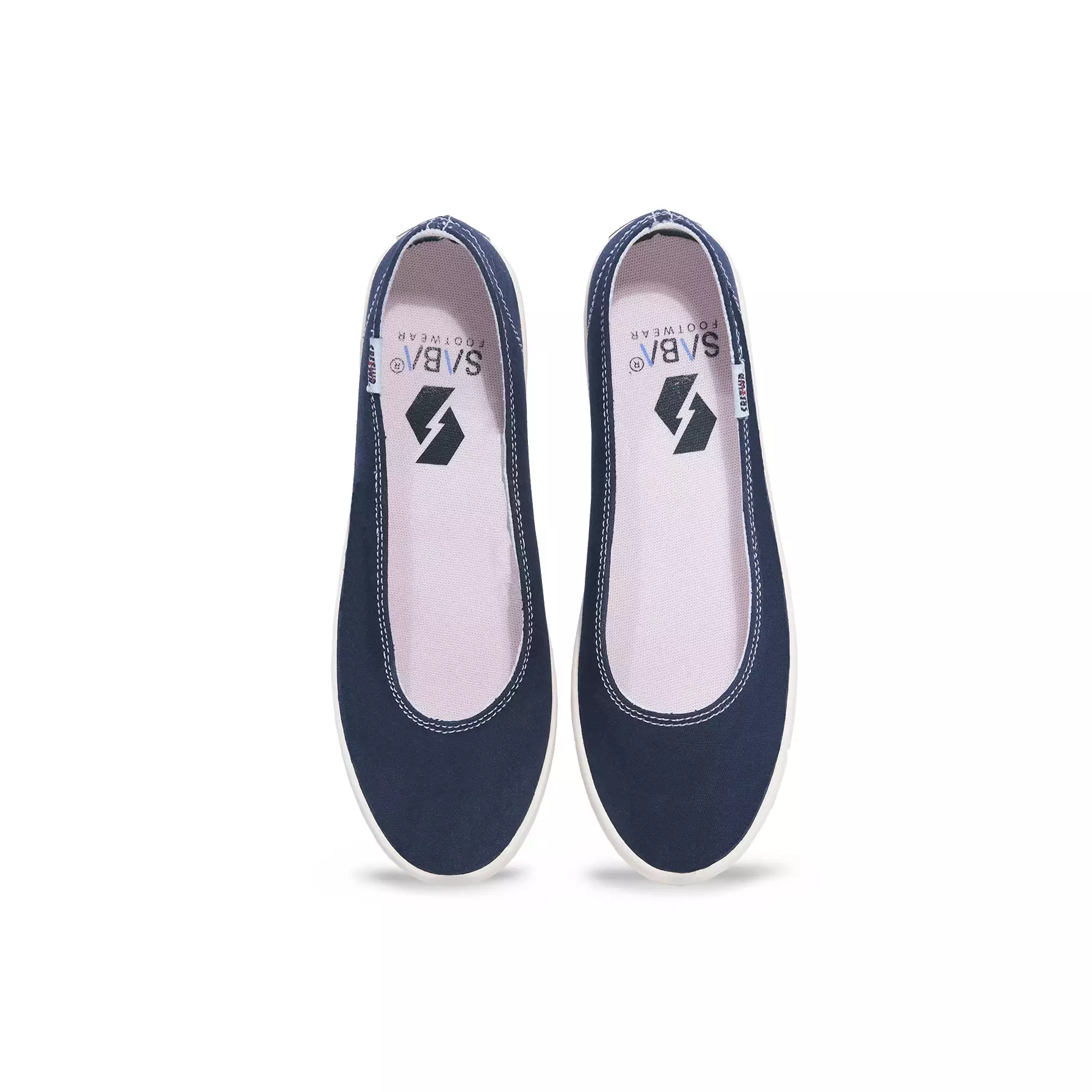 SABA Women Tulip Navy - Sepatu Wanita Original 100% | Sneakers Wanita | Flat Shoes TLP 09
