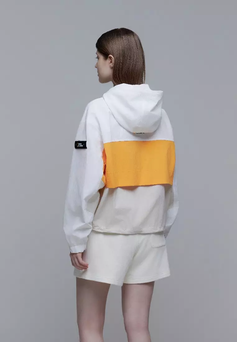 Women’s BEARY Woven Color Block Windproof Jacket