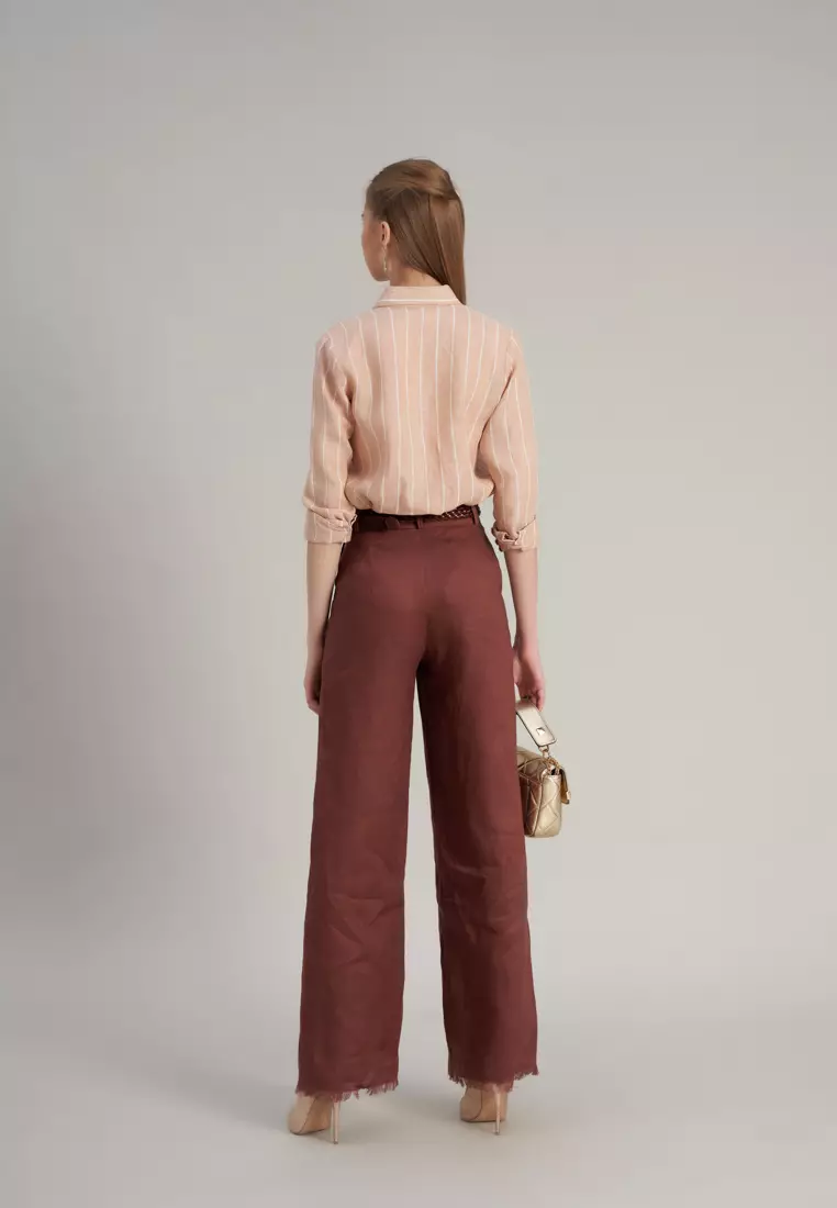 Hello New Day Linen Shirt
