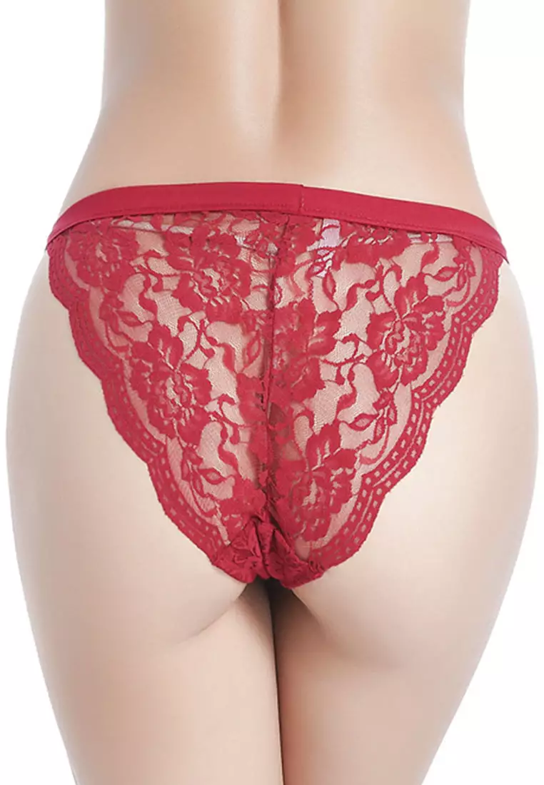Buy LYCKA Lks2020 Lady Sexy Panty ( 6 Pieces Set ) -red 2024 Online