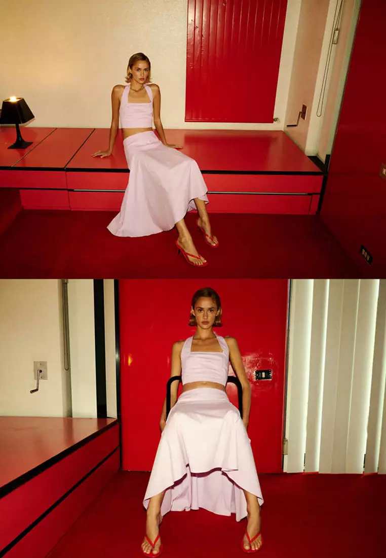 A-Line Skirt With Seam Detail