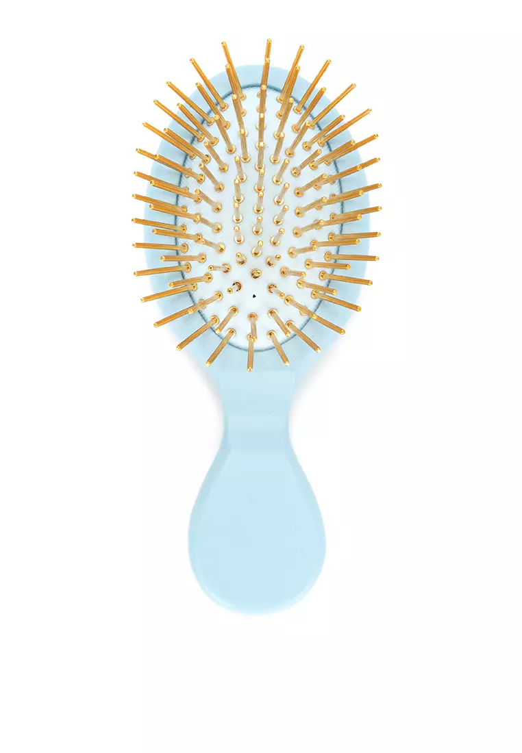 Qmini Beechwood Golden Hair Brush