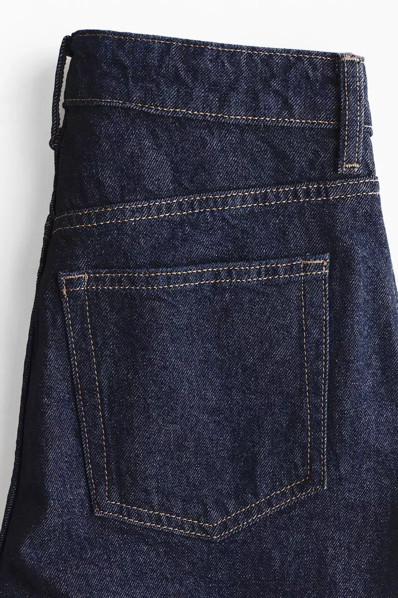 Mom Slim Fit High Waist Ankle Jeans
