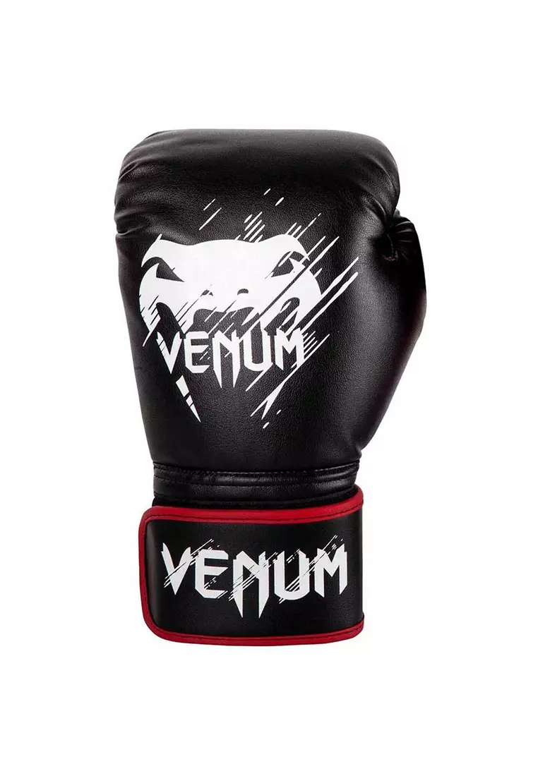 Venum - Contender 兒童拳擊手套 - 黑色/紅色