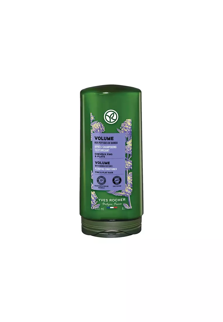 Volume Plumping Conditioner with Quinoa Peptides- 200ml Boosting for Fine & Flat Hair