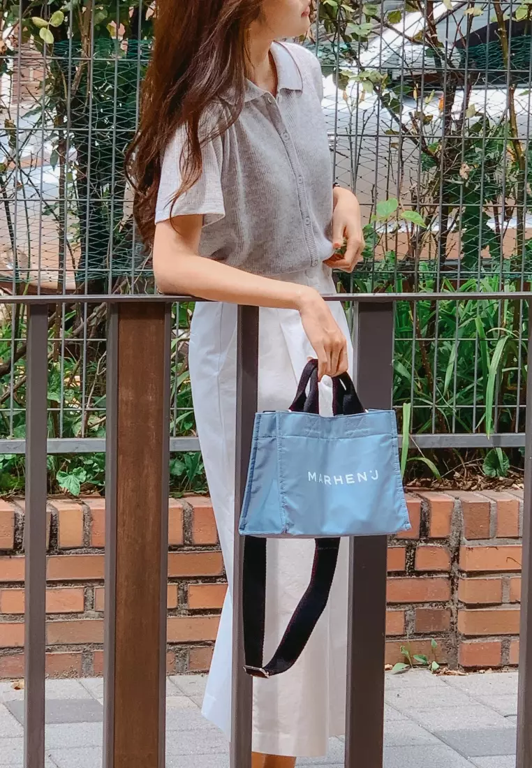 RICO MINI EQ Nylon Crossbody Bag Sky Blue