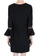 SAINT LAURENT black Saint Laurent Babydoll Bow Jumper Dress in Black E90DCAA3ECC258GS_2
