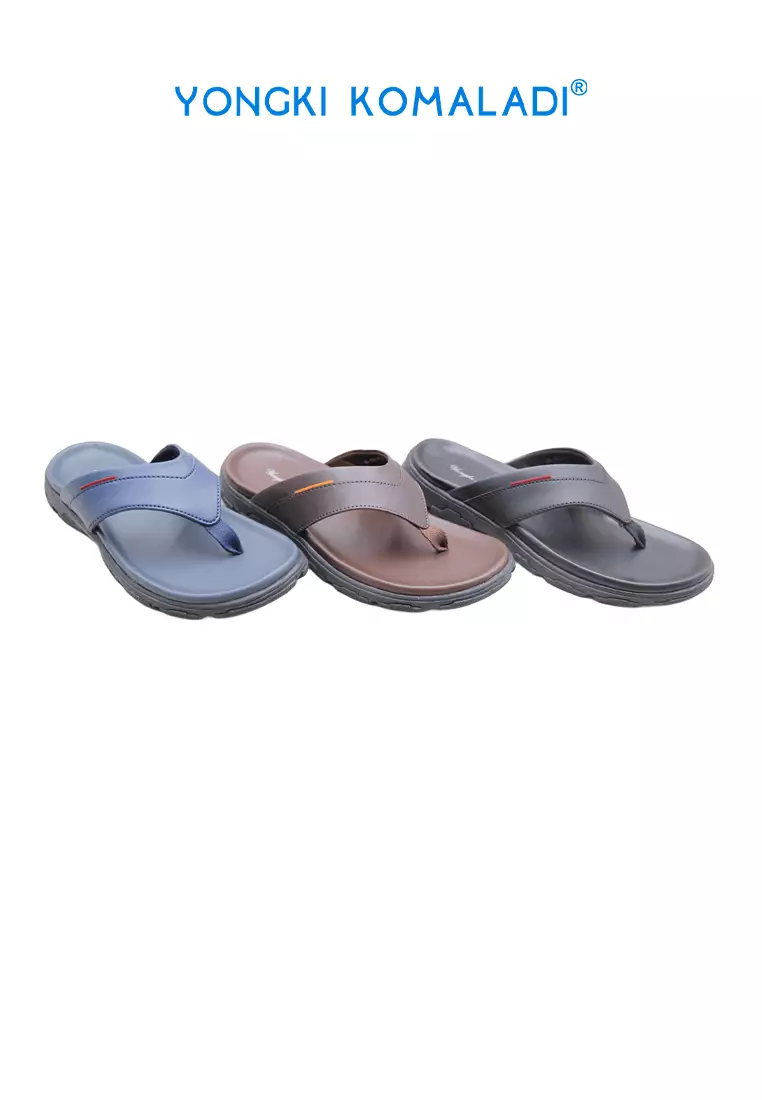 [ ORIGINAL ] YONGKI KOMALADI SANDAL OL-ESRF479-24 COFFEE
