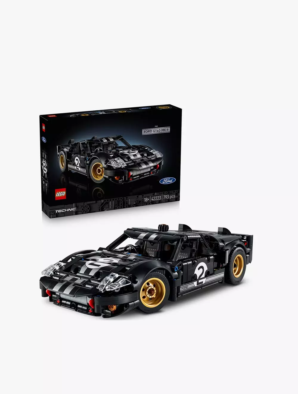 LEGO® Technic 1966 Ford GT40 MKII Race Car - 42223
