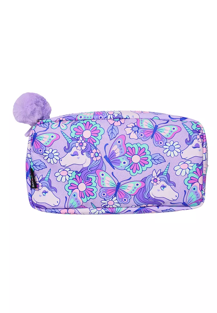 Buy Smiggle Smiggle Hi There Pocket Character Pencil Case - Lilac 2023 ...