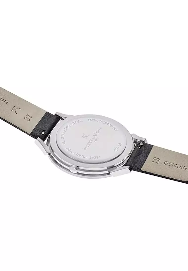 Jam Tangan Pria Pierre Cardin Unisex Analogue Quartz Watch Pigalle Half Moon CPI.2010