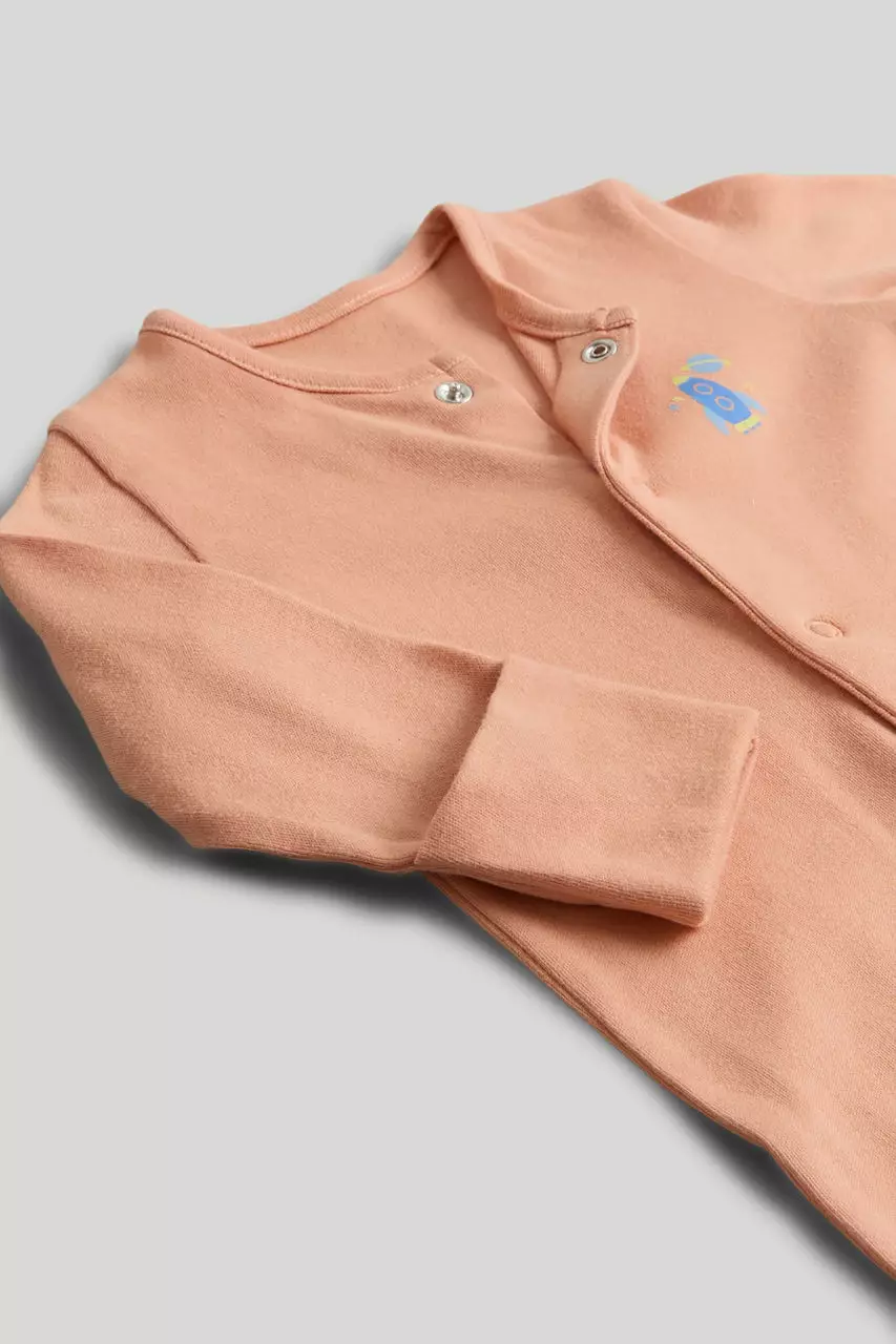 Mothercare 3 Pack Space Sleepsuits - Piyama Bayi Laki-laki (Multi)