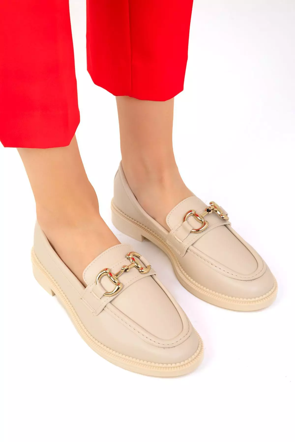 Round Toe Loafers