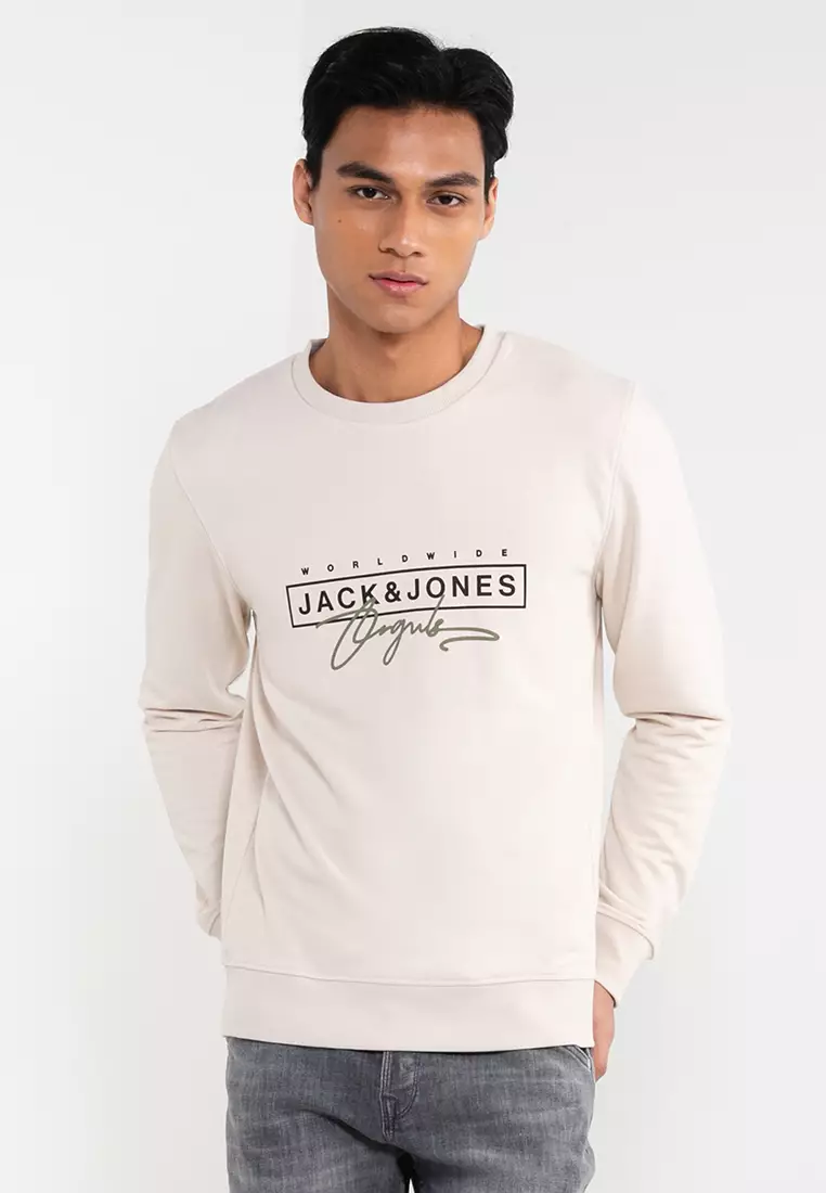 White on sale sweatshirt online