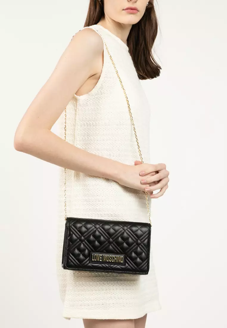 Smart Daily Logo Quilted Sling Bag (nt)