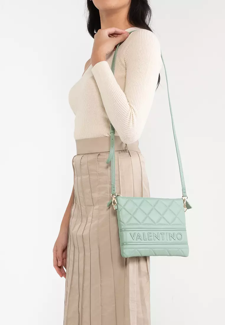 Valentino by Mario Valentino Pink Licia Quilted Small Shoulder Bag