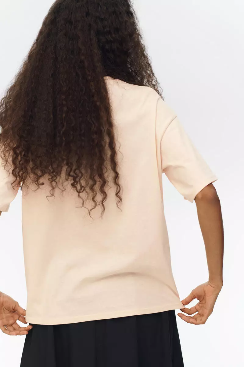Oversized print-motif T-shirt