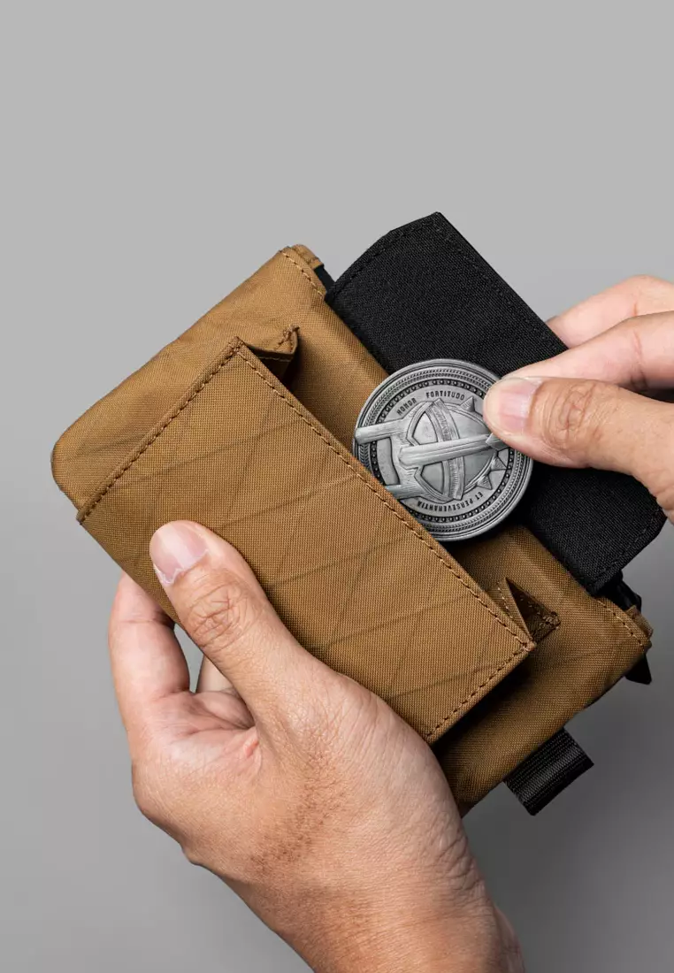 Alpaka Zip Pouch Coin - Coyote Brown