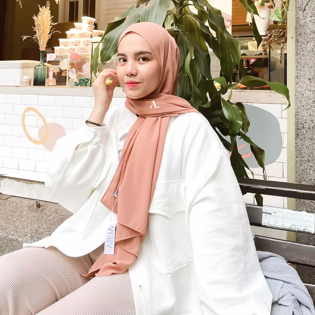 AURA Active Hijab Pashmina Shawl