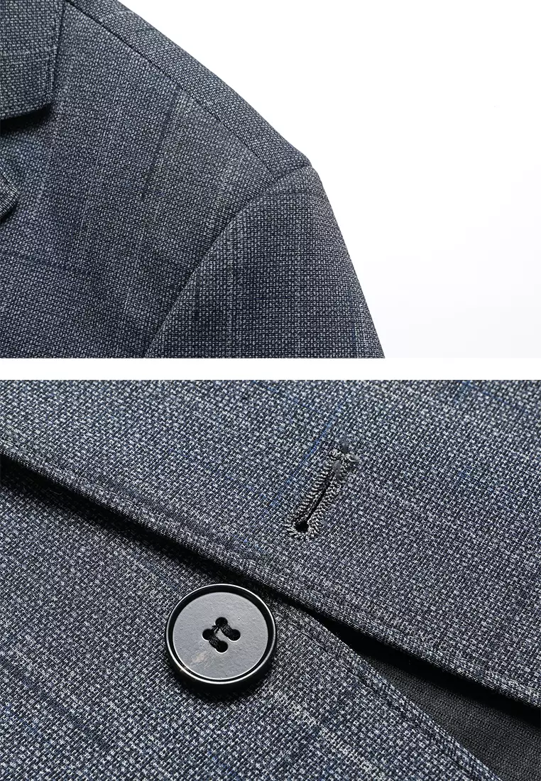 Non Iron Texture Suit Jacket LB6671