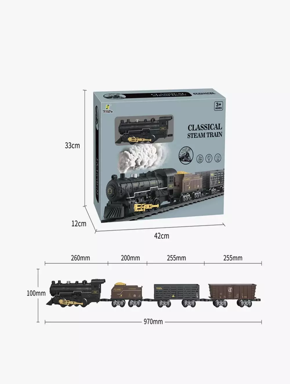 Fenfa Classical Steam Train 1 - FNF1613D