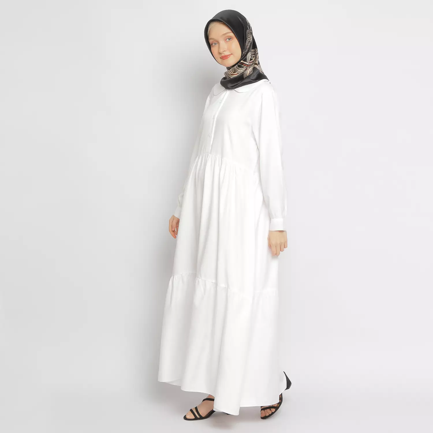 Gamis Wanita GMS 03 White