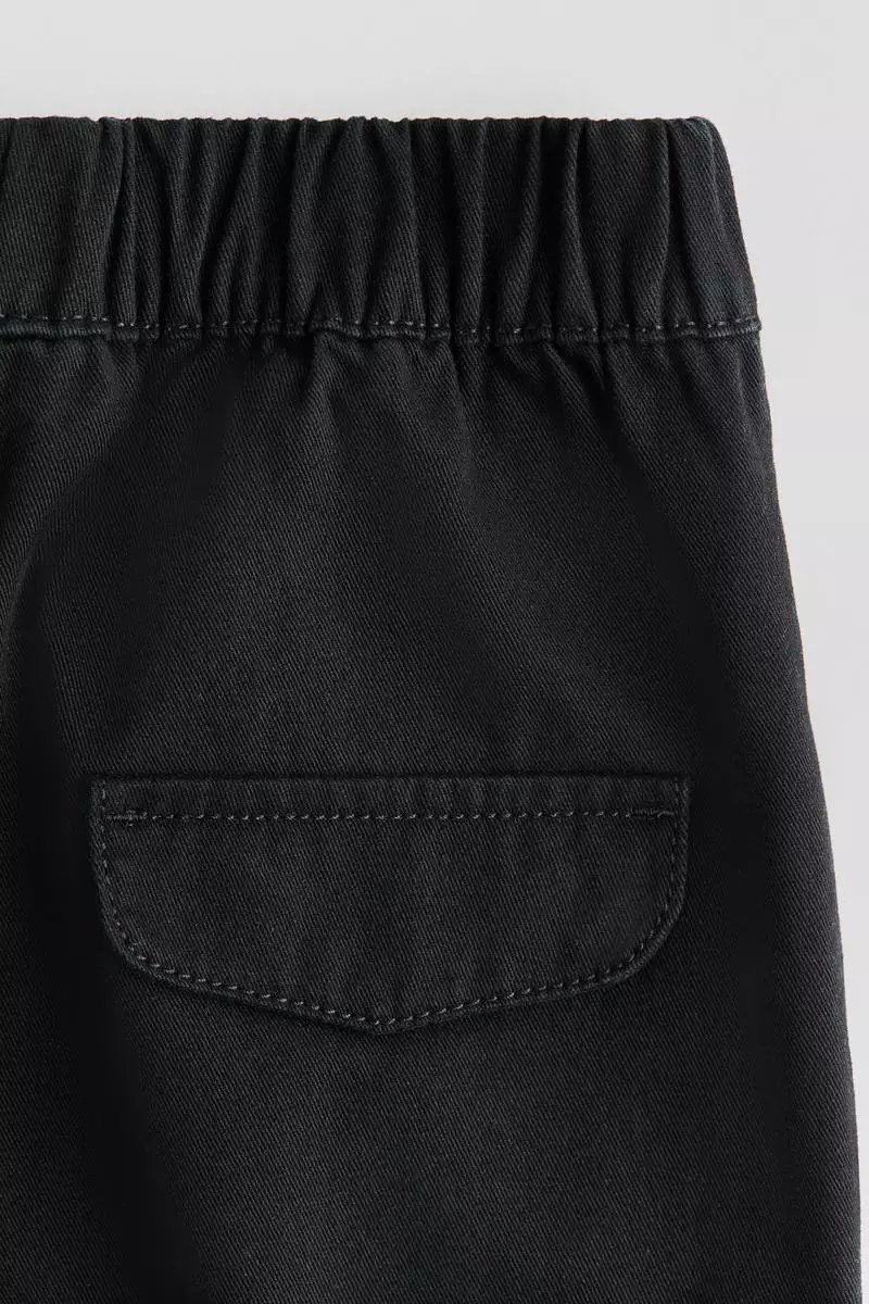 Cotton twill joggers