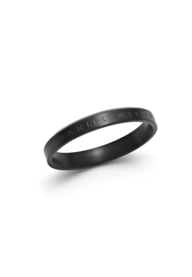 Classic Ring Black - Unisex Ring - Couple Rings - Stainless steel Ring for Women and Men - DW Official