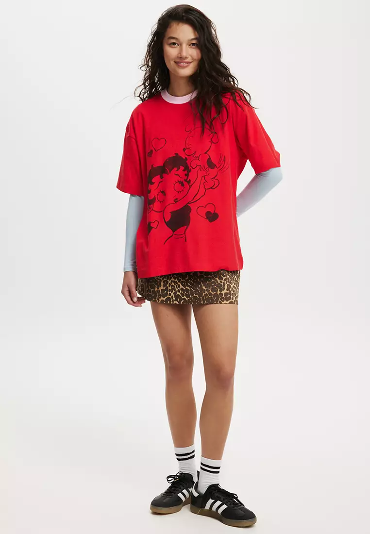 Buy Cotton On Betty Boop Licensed Boxy Graphic Tee 2024 Online | ZALORA ...