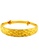 YOUNIQ gold YOUNIQ Premium Classical 24K Plated Bangle Bangle & Ring Set (Gold) 3703EACD1D39F3GS_3