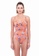 Sunseeker orange Desert Bloom D Cup One-piece Swimsuit 117A6US20C54AEGS_5