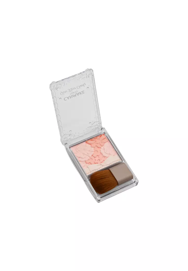 Canmake Glow Fleur Cheeks (#18 Peach Whip Fleur)(1pc) 1piece