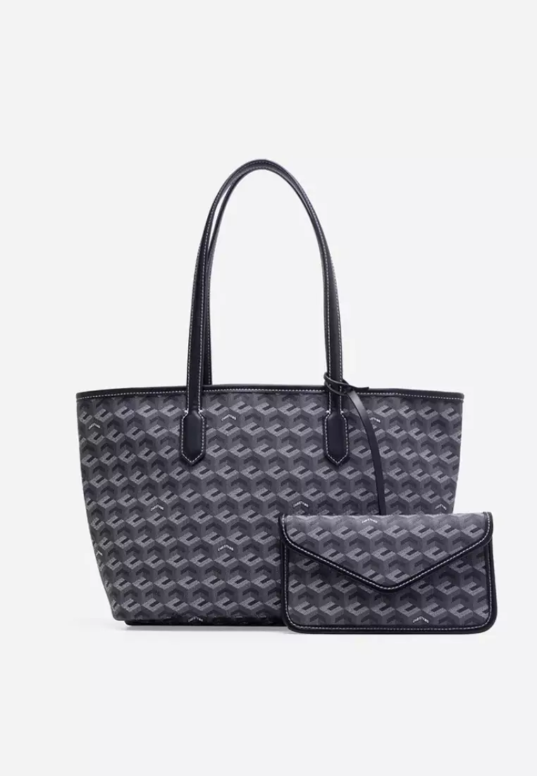 Russo Medium Tote Bag Black