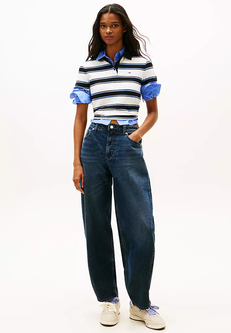 修身POLO恤 - Tommy Jeans