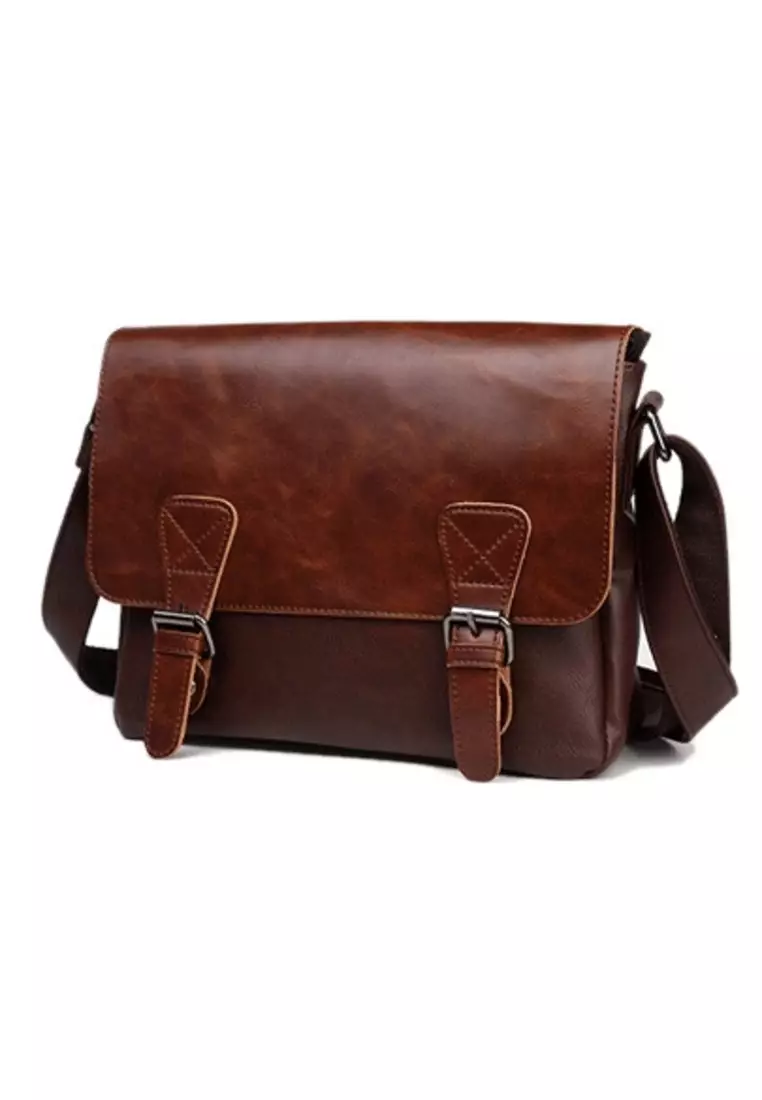 潮流復古休閒斜孭袋