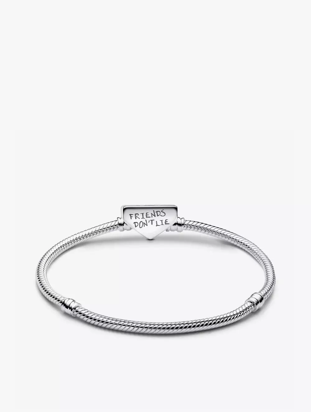 Project Red snake chain sterling silver bracelet with red enamel