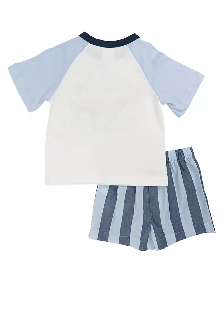 Buy Cotton On Kids Jackie Raglan Short Sleeve Pyjama Set 2026 Online ...