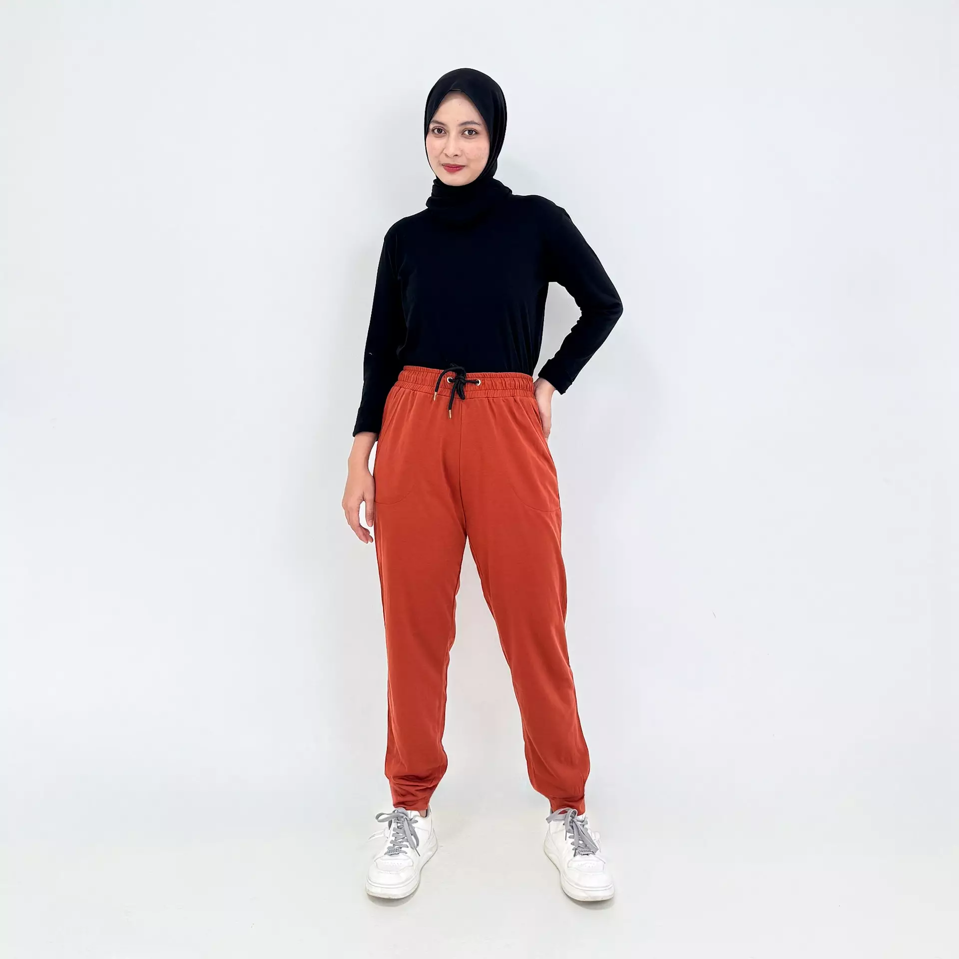 Sweat Pants Aliyah BATA | Celana Panjang Babyterry Wanita 